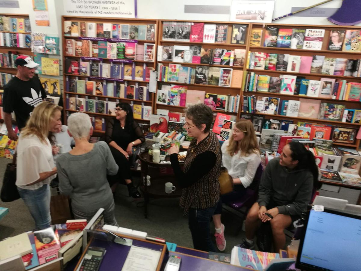 The Women's Bookshop on NZ Bookshop Day 