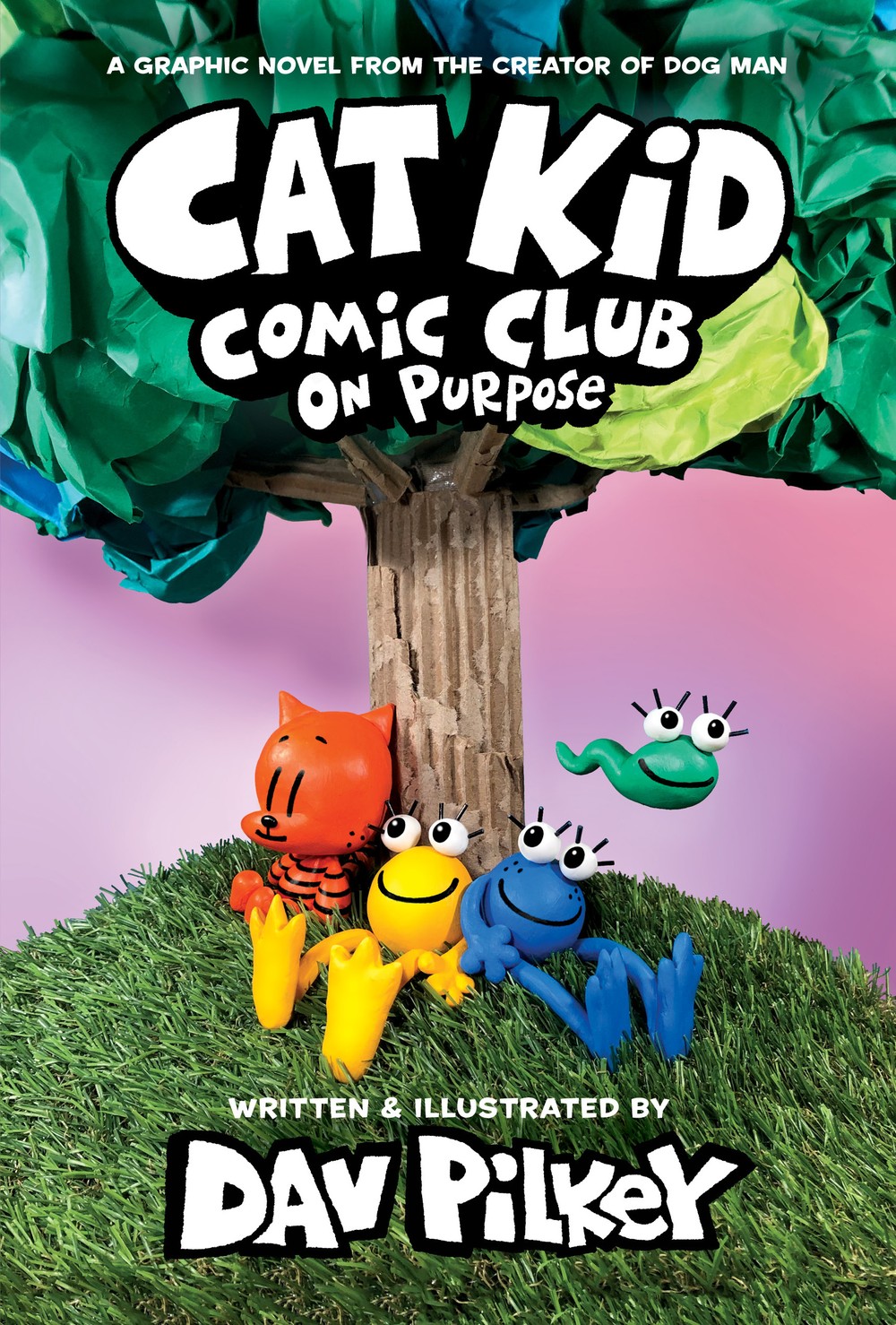 On Purpose: Cat Kid Comic Club 3 cover