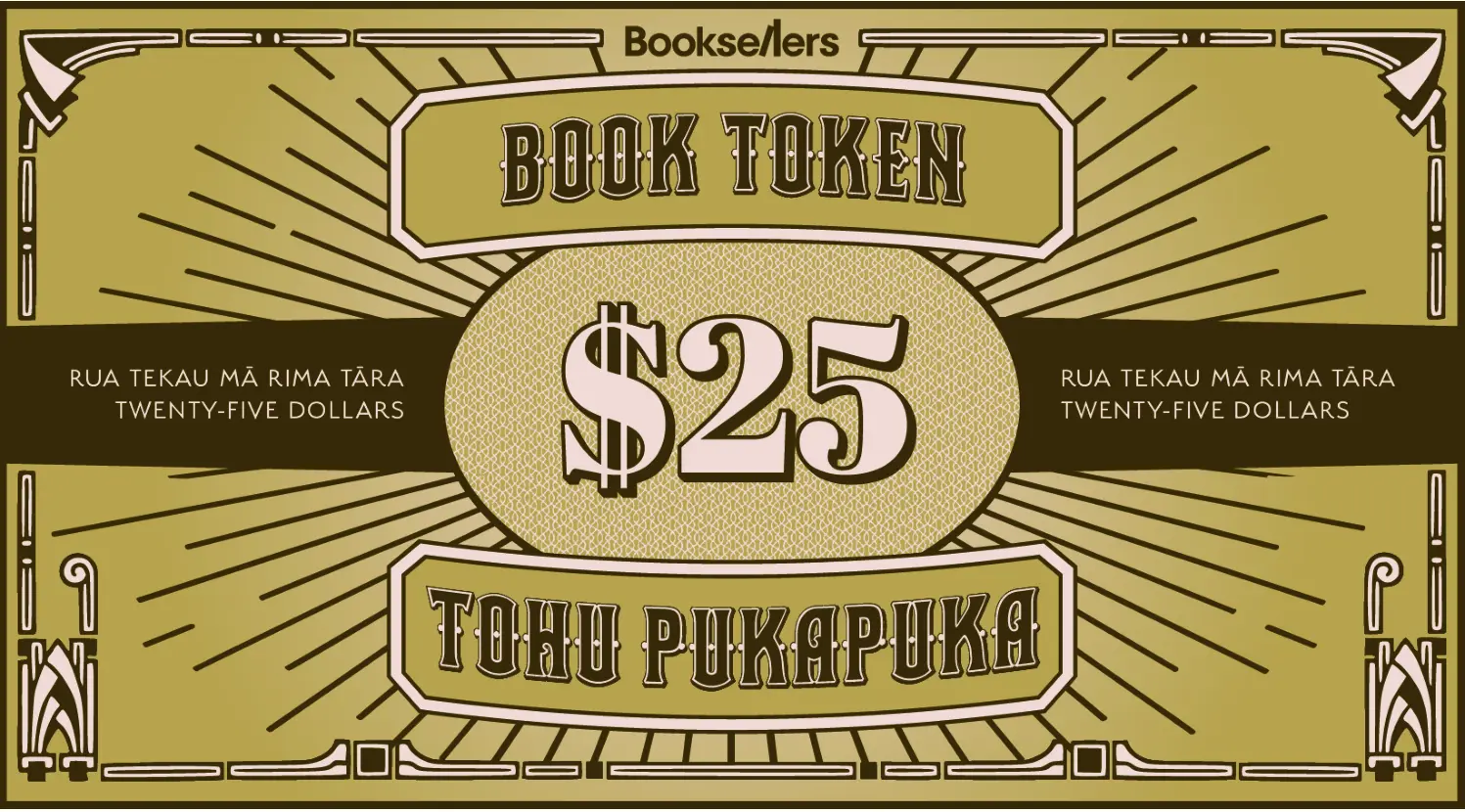 $25 Book Token