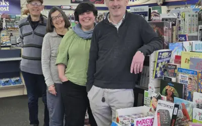 Rowena and the team at Tawa Books & Post