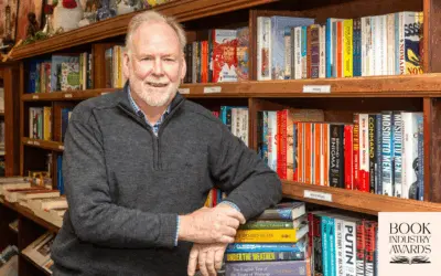 Tony Moores recognised for career in bookselling at 2025 Book Industry Awards