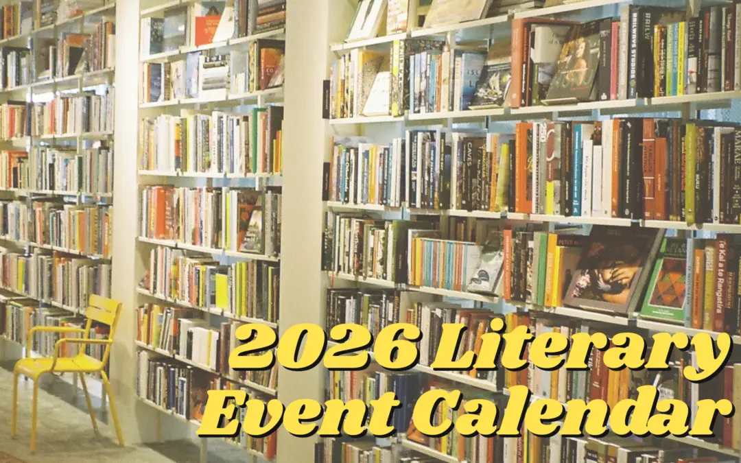 2026 Literary Event Calendar