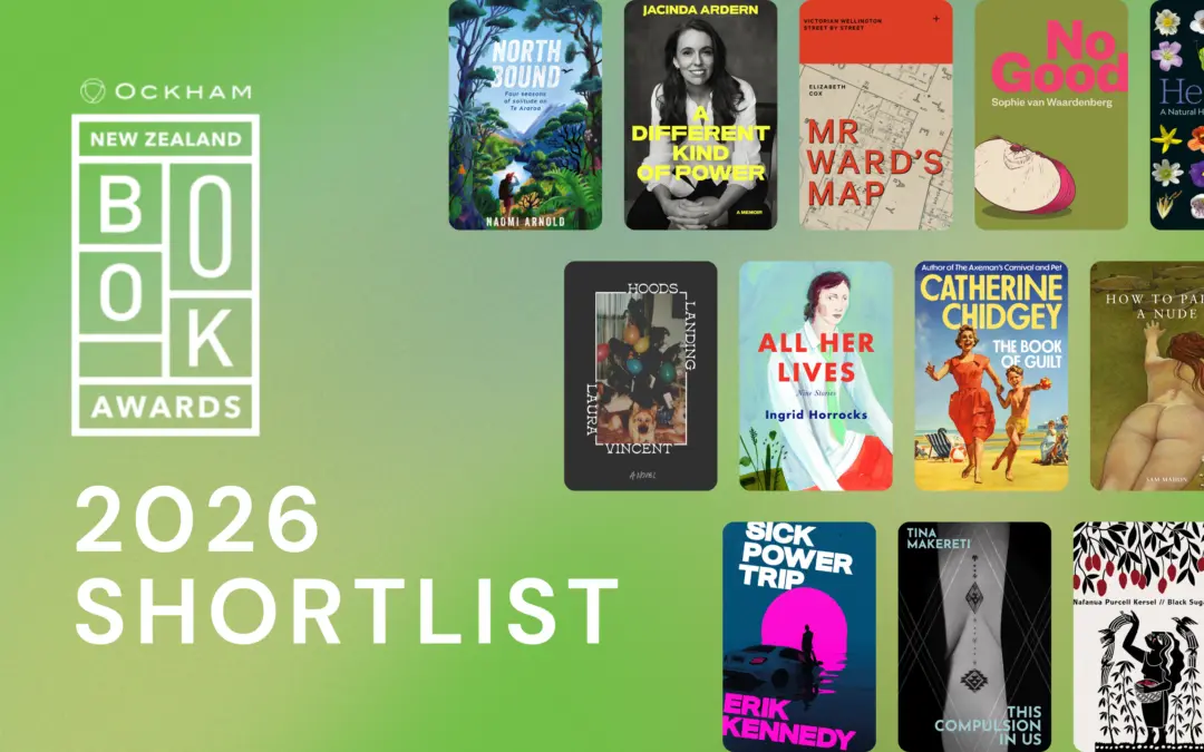 2026 Ockham New Zealand Book Awards shortlist announced