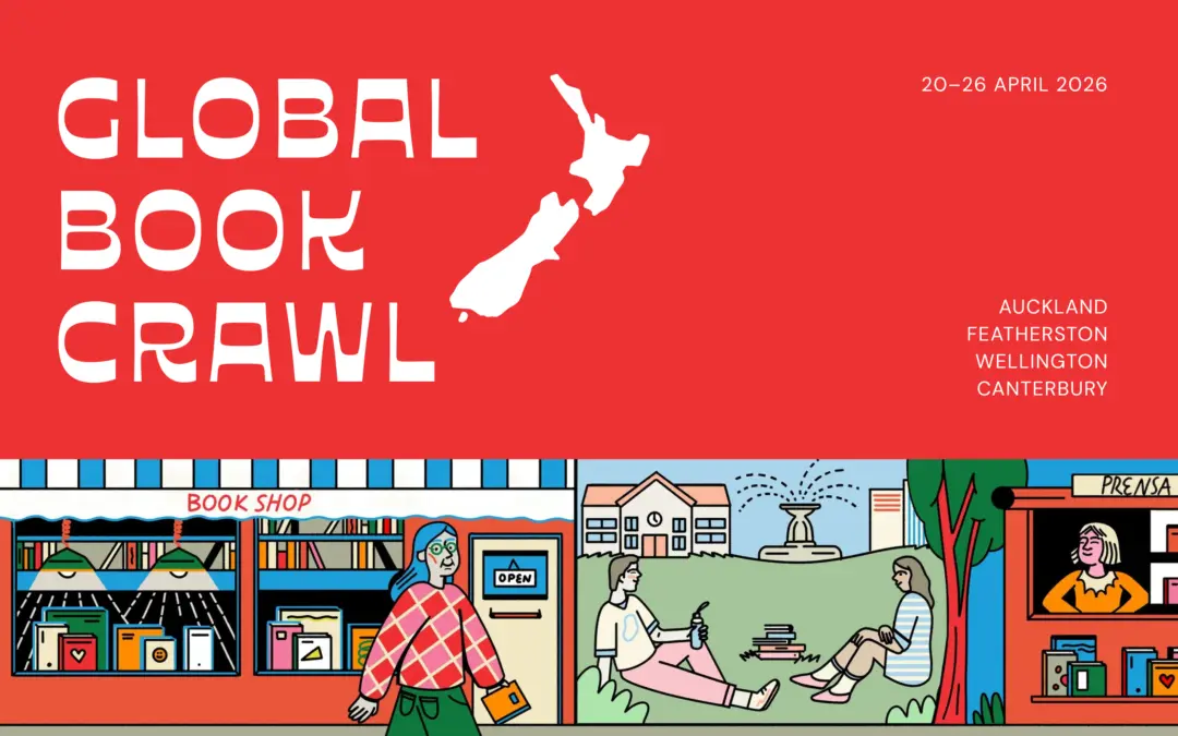 Aotearoa New Zealand joins the Global Book Crawl 2026
