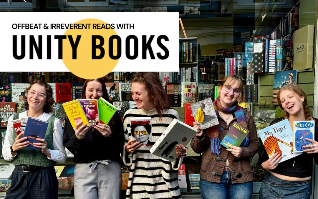 Offbeat & Irreverent Reads with Unity Books, Auckland