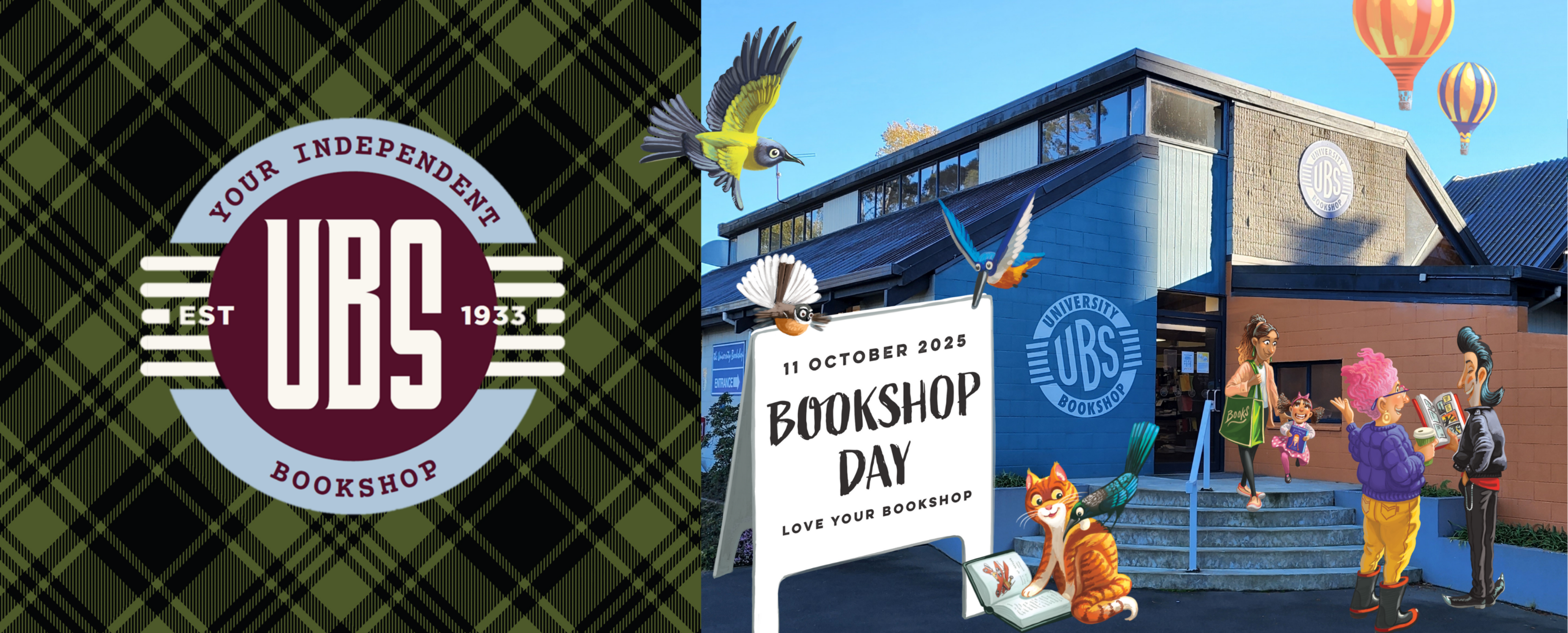 Bookshop Day 2025 at University Bookshop Canterbury